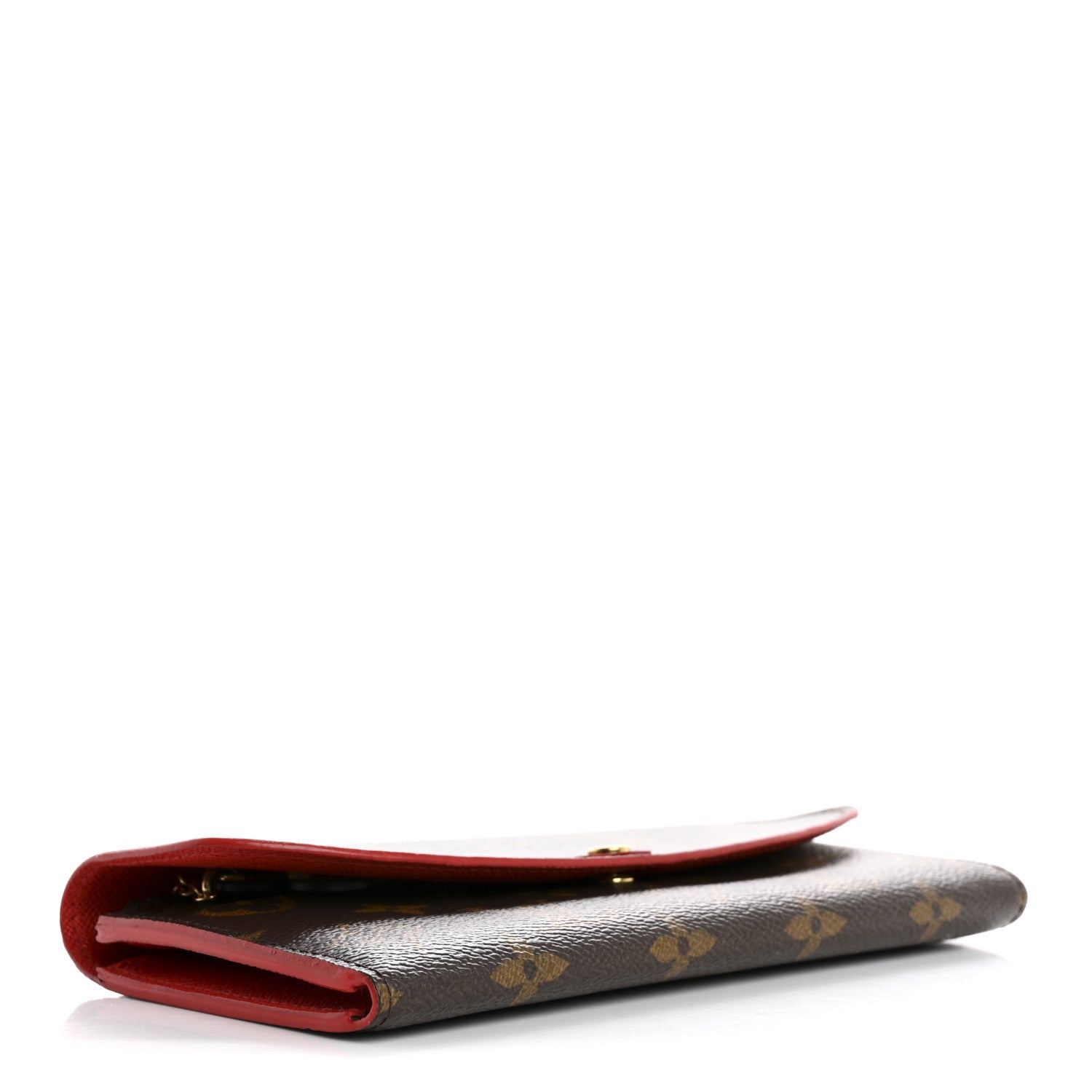 Louis Vuitton Monogram Bloom Flower Emilie Wallet Rouge 4 of 12