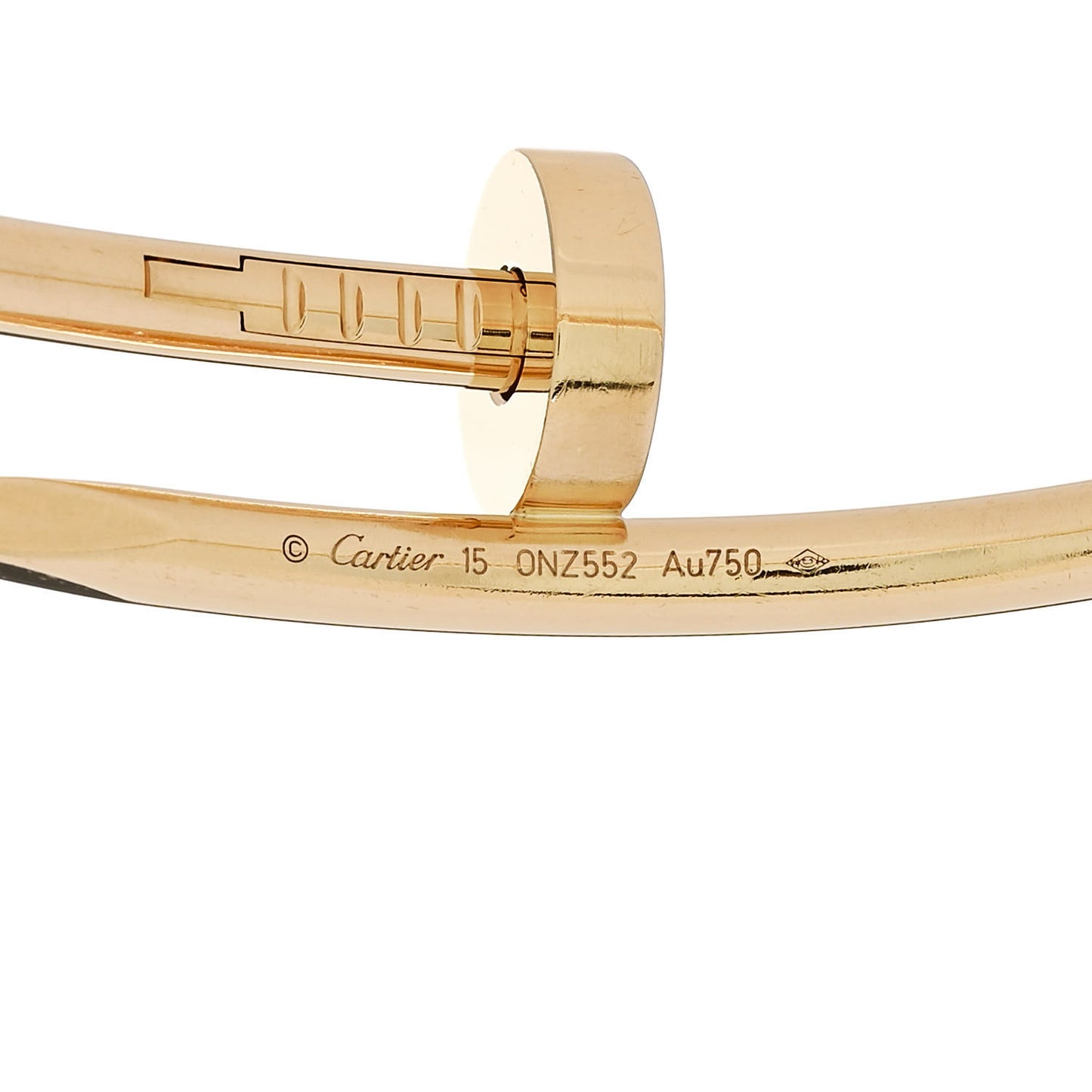 18K Yellow Gold Juste Un Clou Bracelet 15