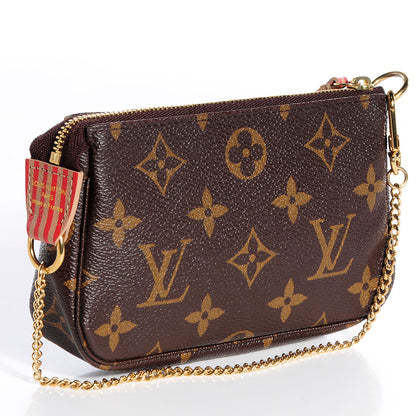 Louis Vuitton Monogram Trunks and Locks Mini Pochette Accessories 3 of 8