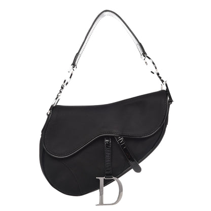 Christian Dior Nylon Saddle Bag Black 1 of 12