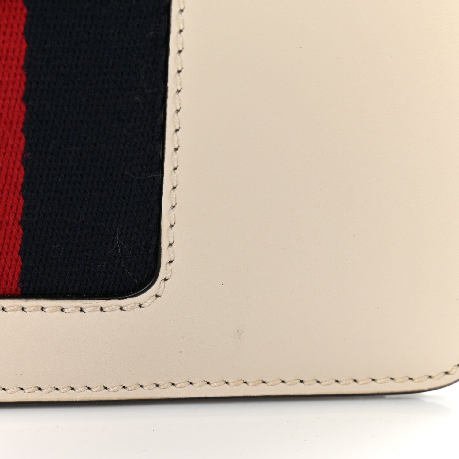 Gucci Calfskin Mini Sylvie Top Handle Bag White 14 of 14