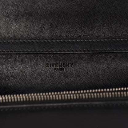 Givenchy Calfskin Star Pandora Chain Wallet Black 6 of 13