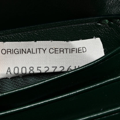 Bottega Veneta Nappa Intrecciato Long Andiamo Top Handle Clutch Emerald Green 7 of 7