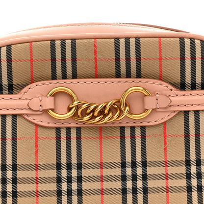 Burberry Smooth Calfskin 1983 Knight Check Link Bum Bag Pale Orchid 8 of 11