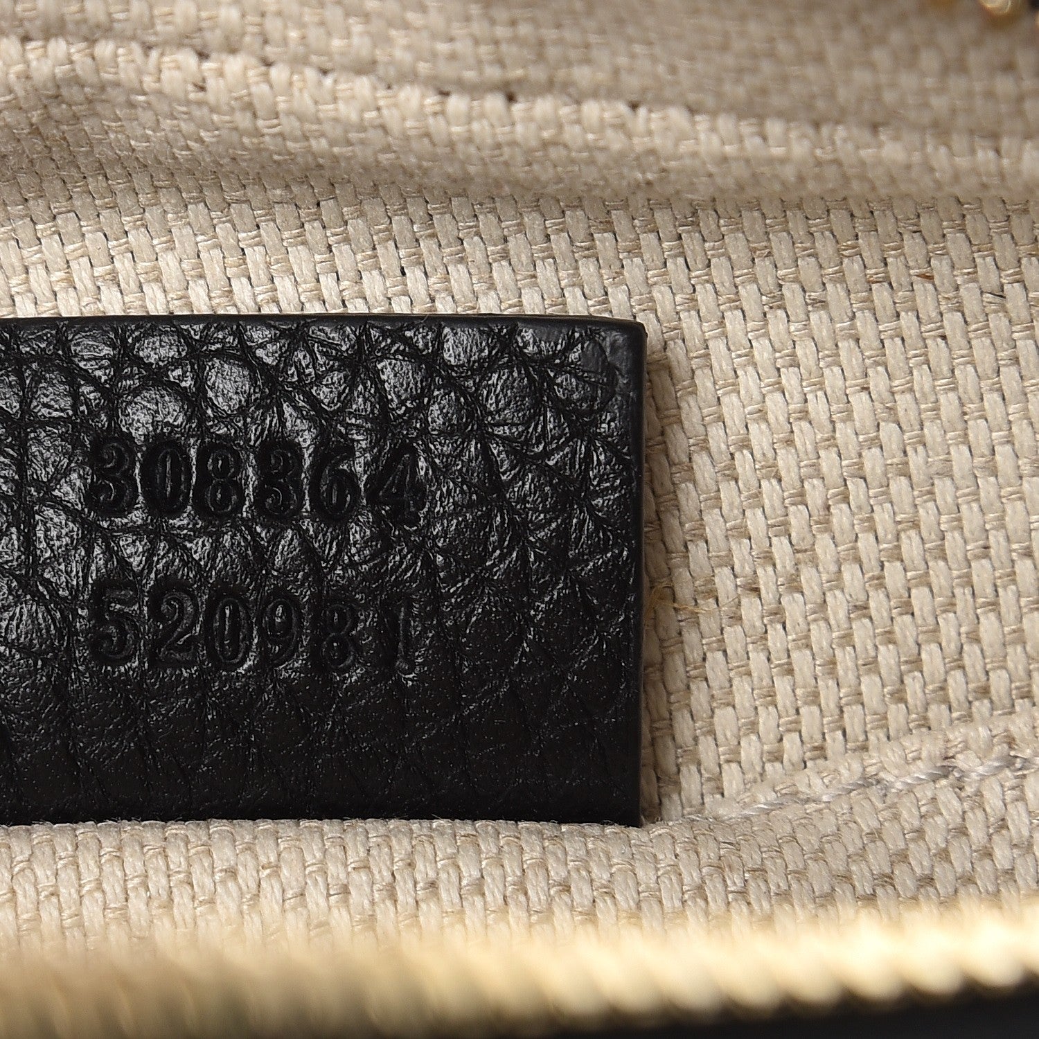 Gucci Pebbled Calfskin Small Soho Disco Bag Black 7 of 7