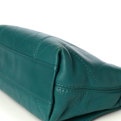 Chanel Lambskin Quilted Large Soft Touch Flap Green 13 of 20