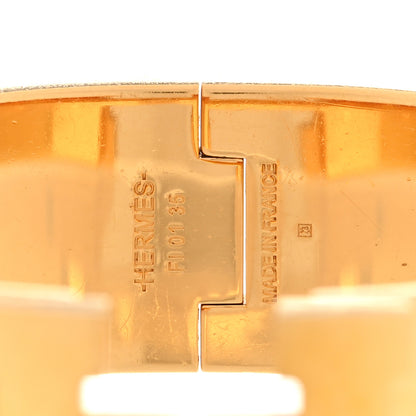 Hermes Enamel Wide Clic Clac H Bracelet PM Black 4 of 4