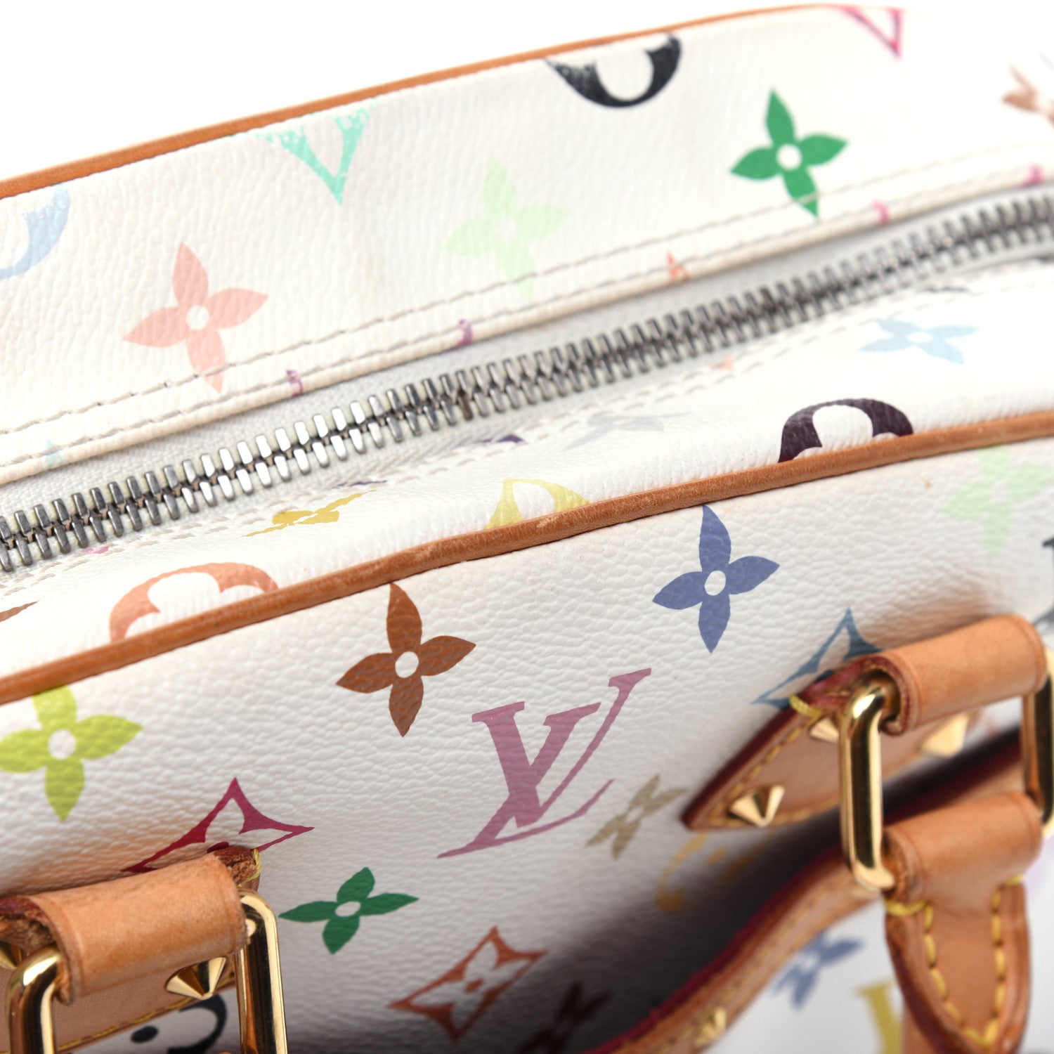 Louis Vuitton Monogram Multicolor Trouville White 17 of 26