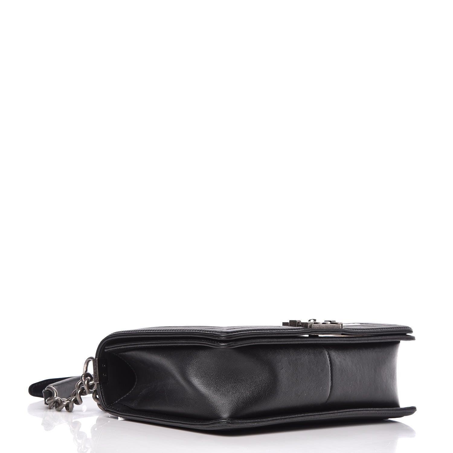 Chanel Calfskin Embossed New Medium Cordoba Boy Flap Black 4 of 17