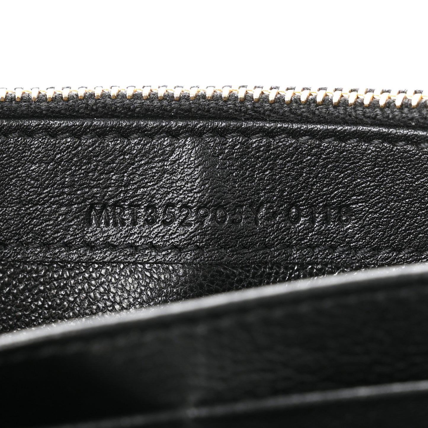 Chevre Belle De Jour Flap Wallet Black