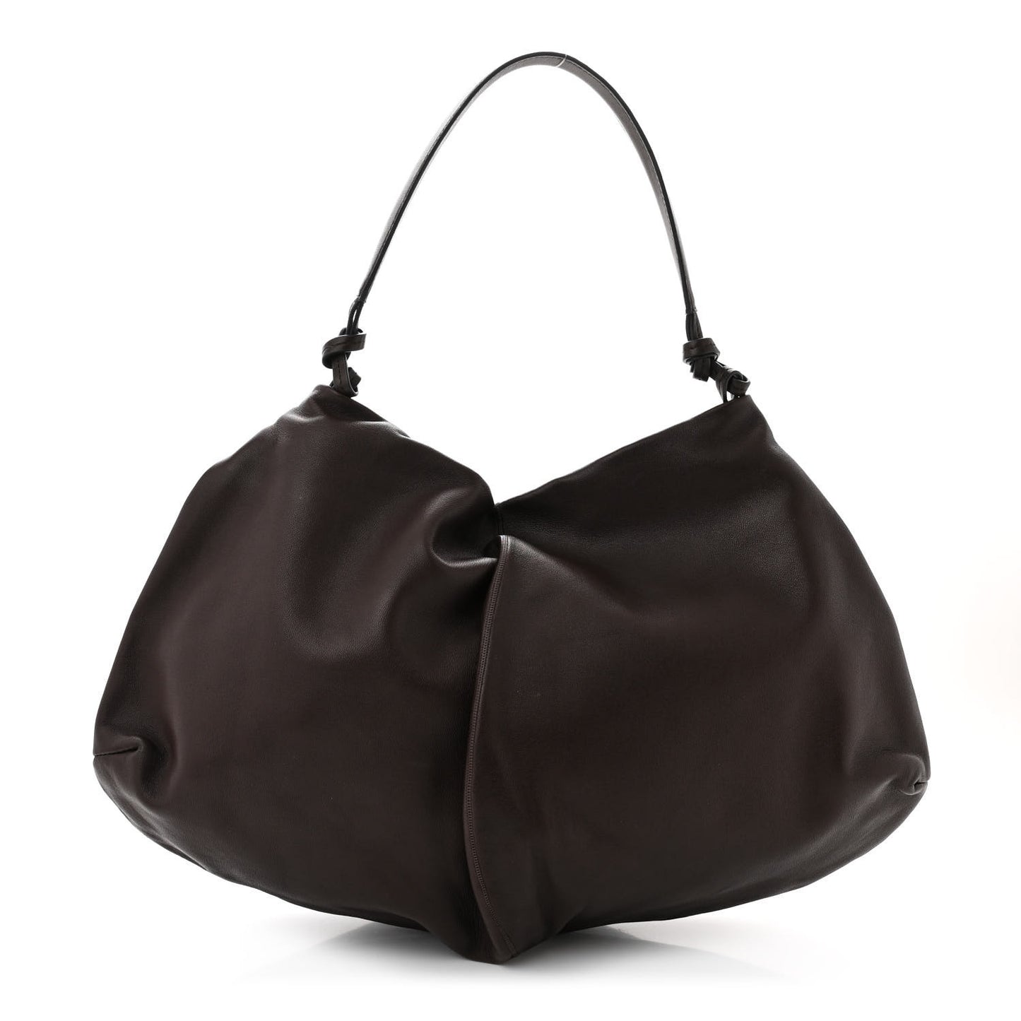 Nappa Samia Bag Dark Brown