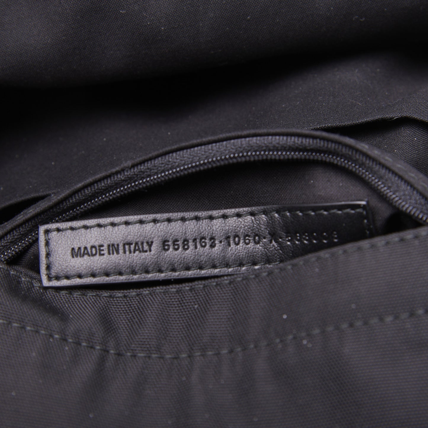 Nylon Embroidered You Are The World Explorer Backpack S Black