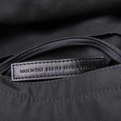 Balenciaga Nylon Embroidered You Are The World Explorer Backpack S Black 8 of 12