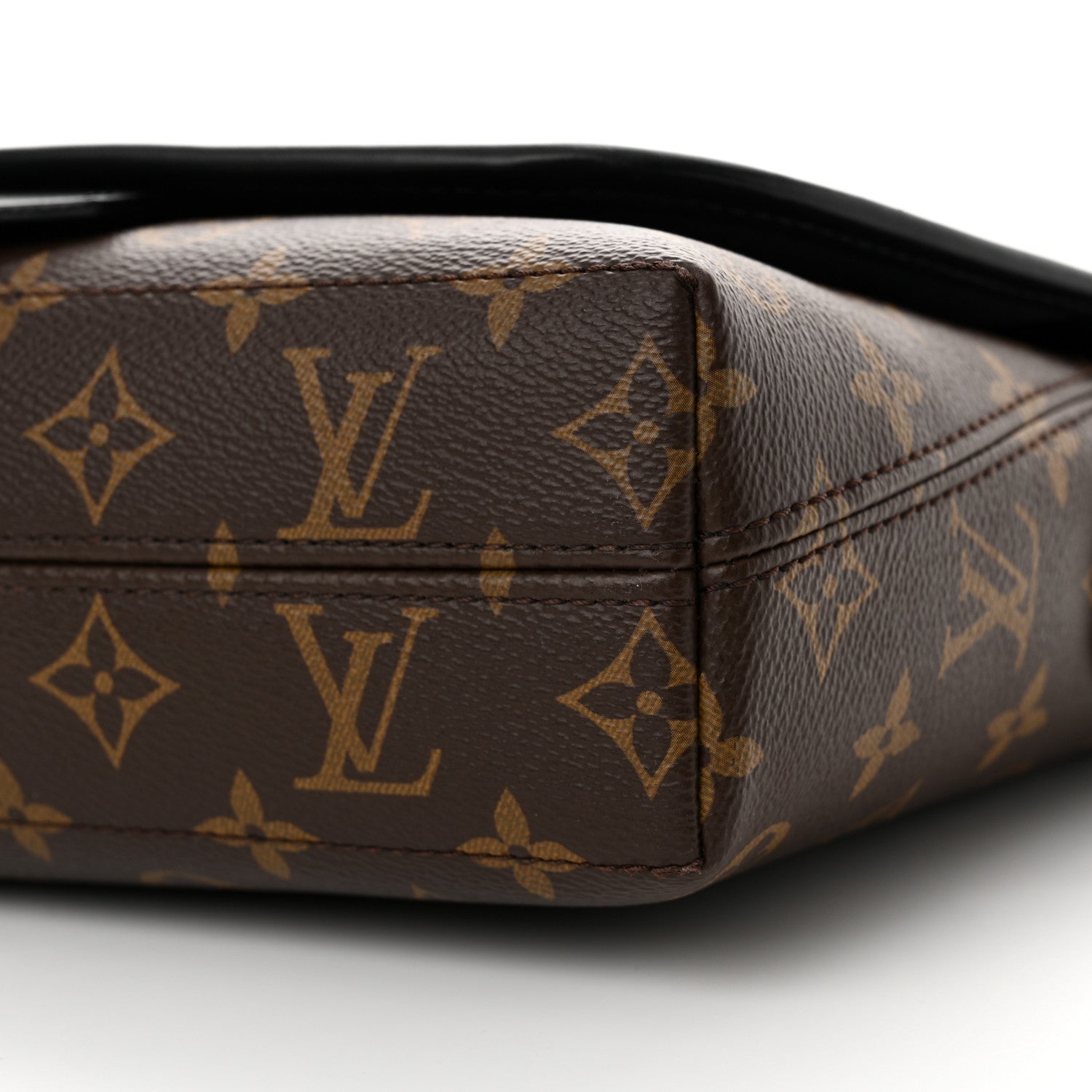 Louis Vuitton Monogram Macassar Magnetic Messenger 9 of 10