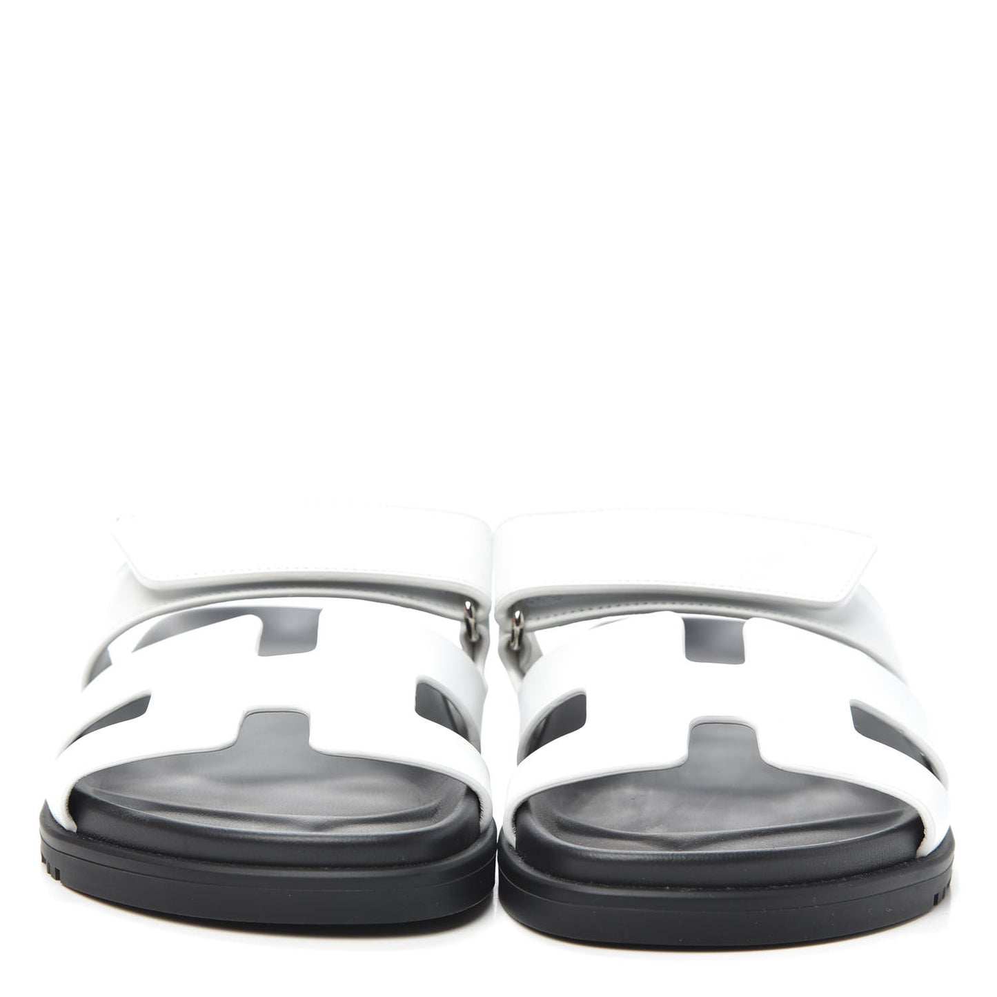Calfskin Womens Chypre Sandals 36 White