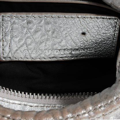 Alexander Wang Pebbled Leather Rocco Duffel Rhodium 6 of 6
