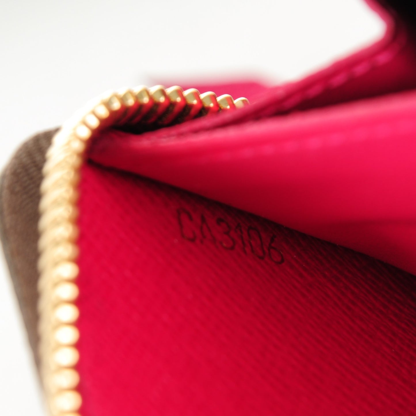 Monogram Clemence Wallet Hot Pink