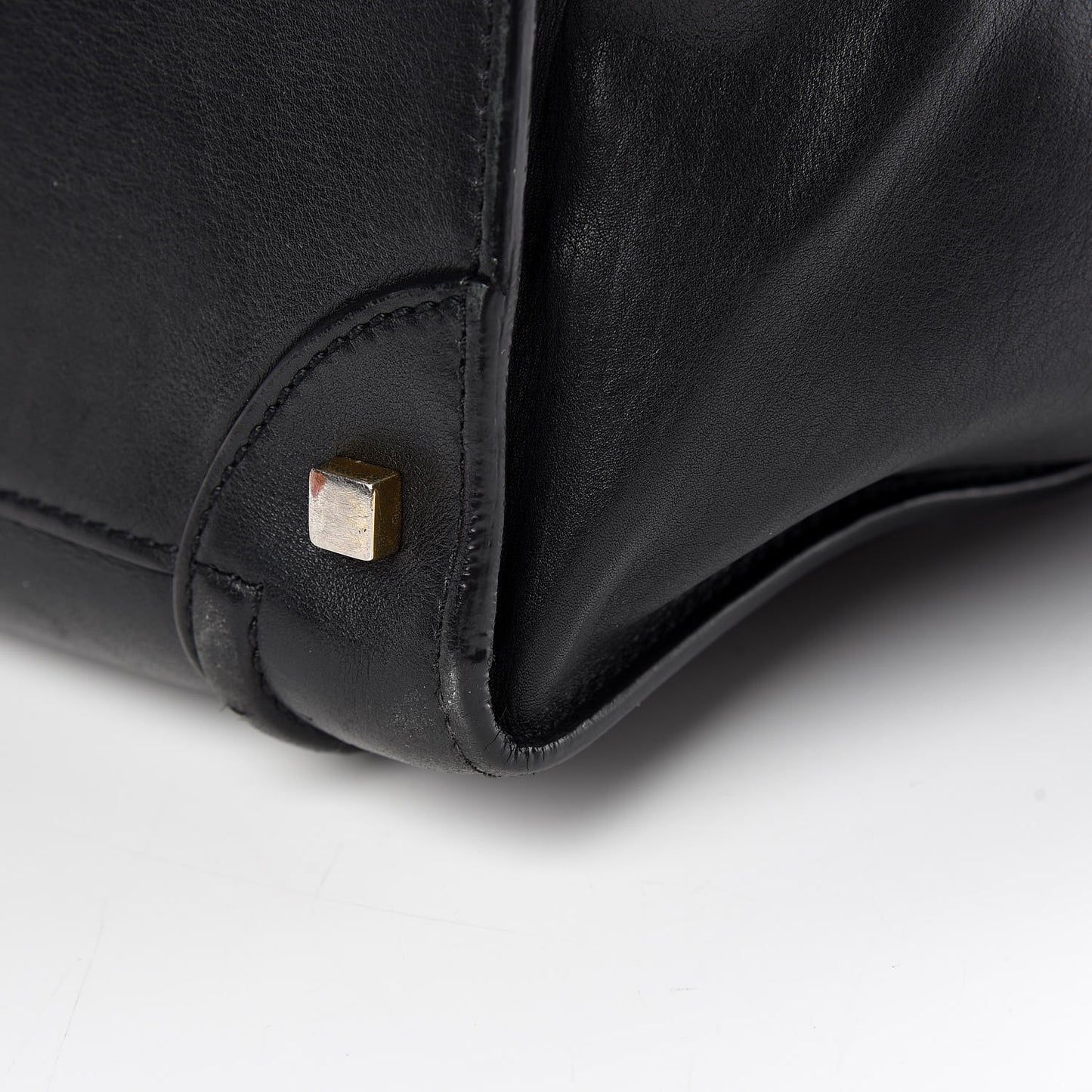 Smooth Calfskin Mini Luggage Black