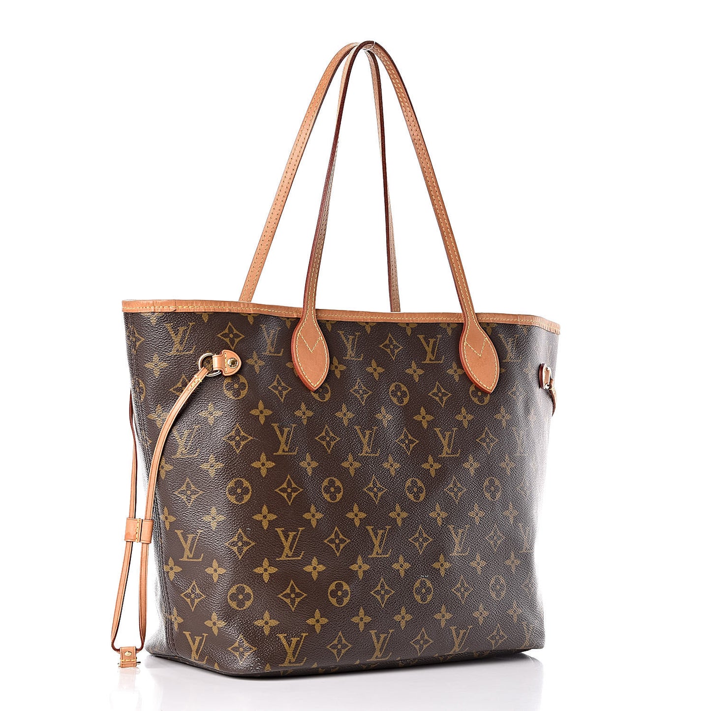 Monogram V Neverfull MM Turquoise