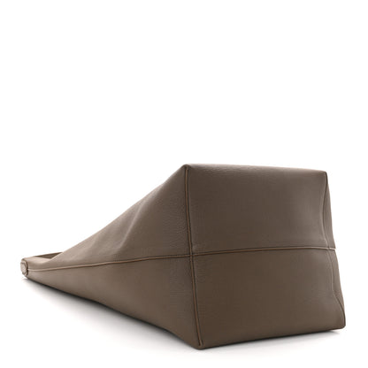 The Row Grained Calfskin Large N/S Park Tote French Grey 4 of 9