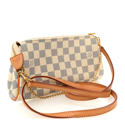 Louis Vuitton Damier Azur Eva Clutch 3 of 9