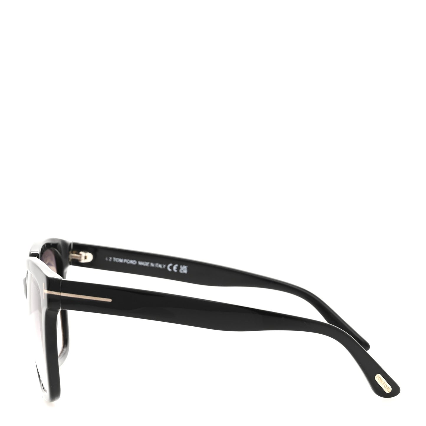 Acetate Selby Square Sunglasses TF952 Black