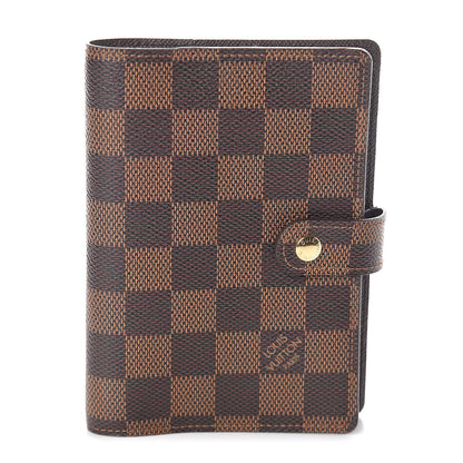 Louis Vuitton Damier Ebene Small Ring Agenda Cover 1 of 6