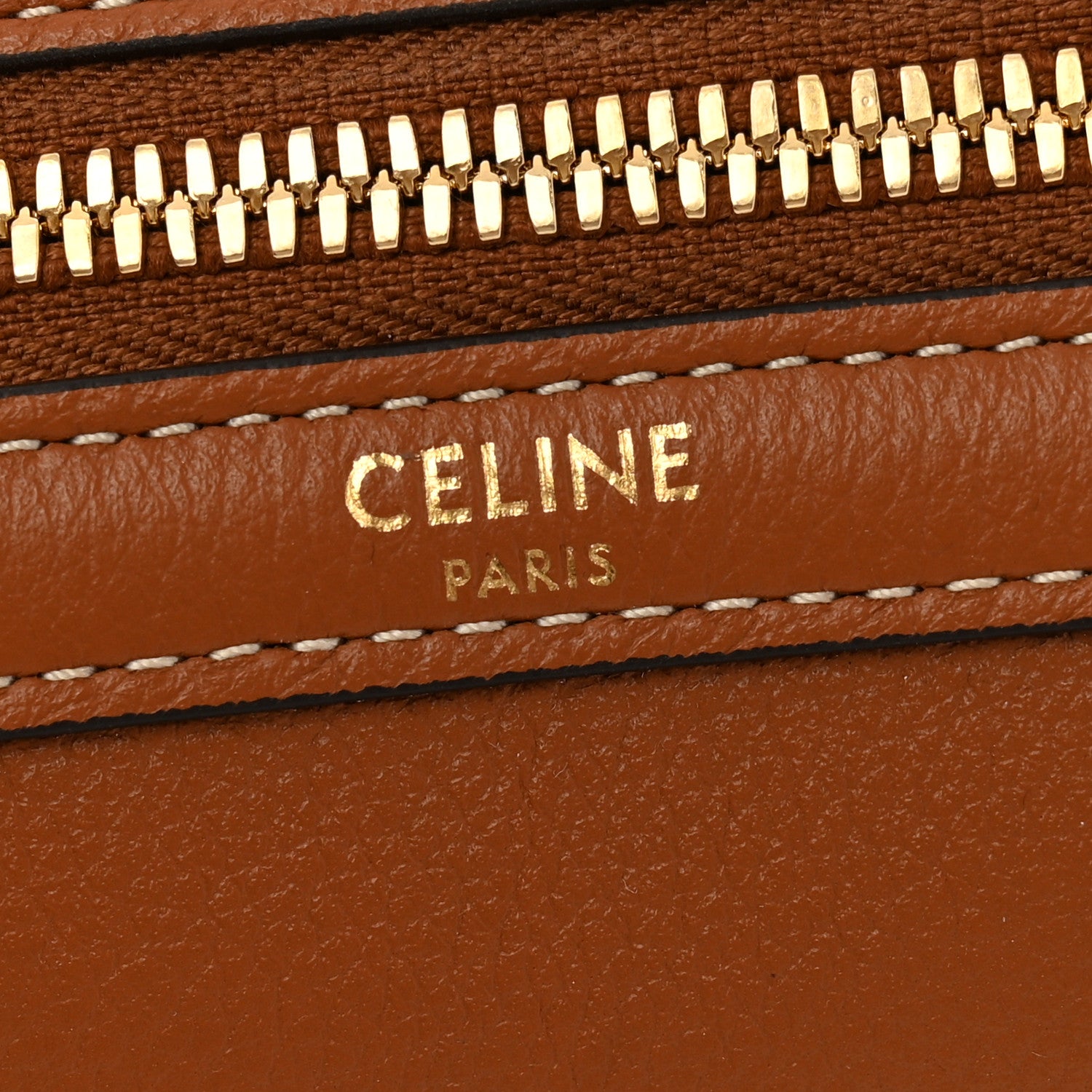 Celine Supple Calfskin Large Boston Bag Tan 6 of 10