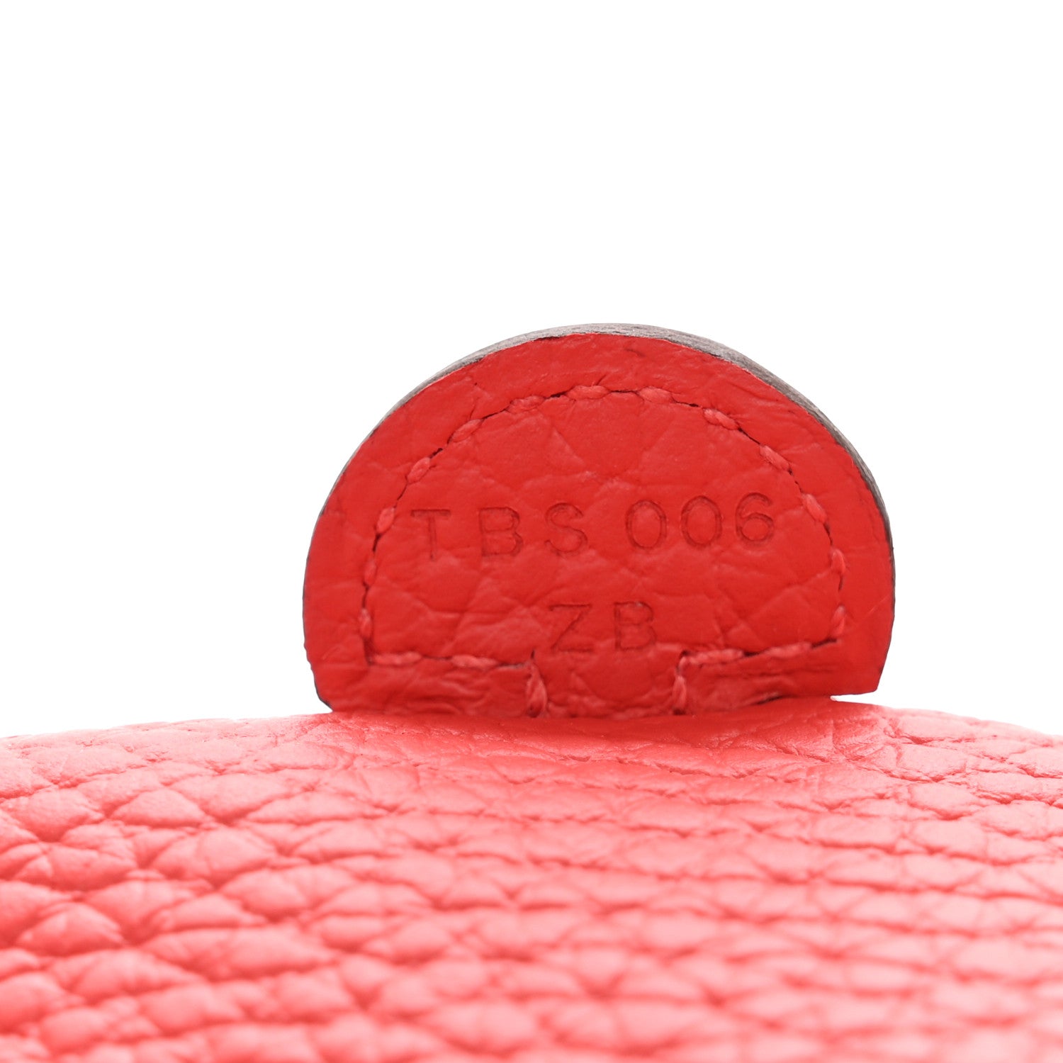 Hermes Taurillon Clemence Amazone Evelyne TPM Rouge Pivoine 7 of 11