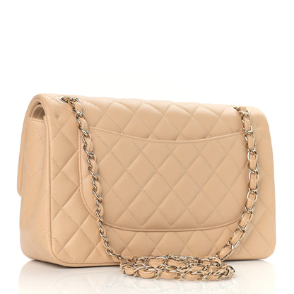Chanel Caviar Quilted Jumbo Double Flap Beige Clair 3 of 9