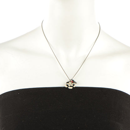 Chanel Camellia CC Ladybug Necklace 2 of 4