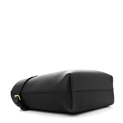 Celine Grained Calfskin Triomphe Mini Cabas Anais Black 4 of 11