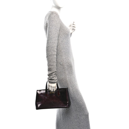 Louis Vuitton Vernis Wilshire PM Amarante 2 of 11