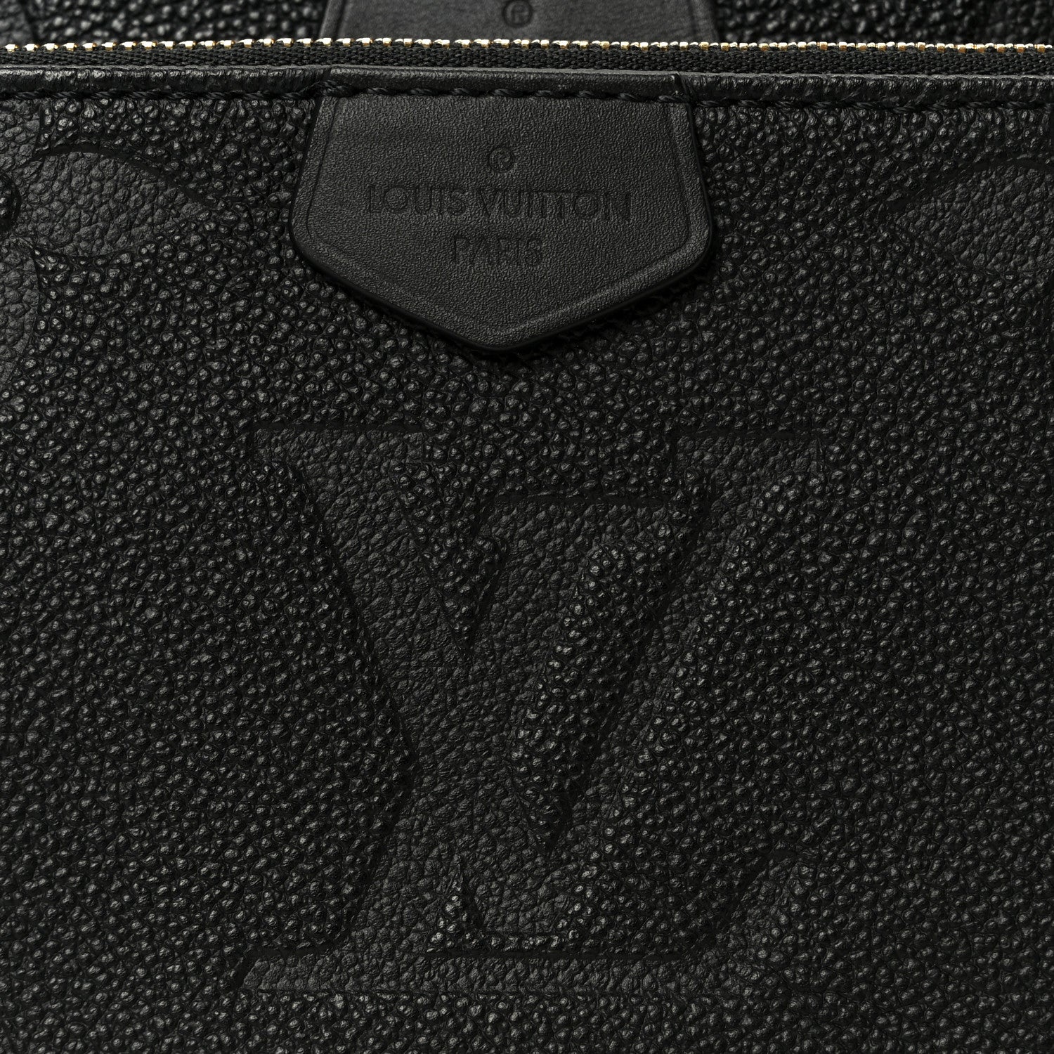 Louis Vuitton Empreinte Monogram Giant Multi Pochette Accessories Black 9 of 11