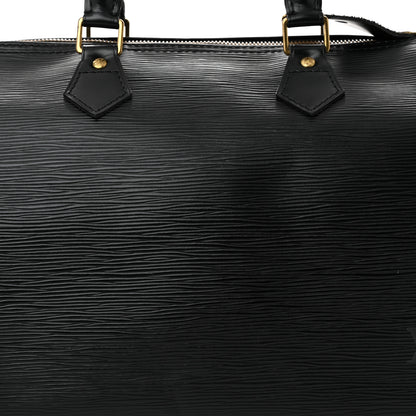 Louis Vuitton Epi Speedy 30 Black 8 of 12