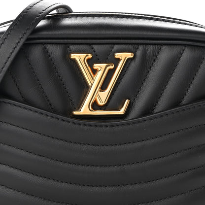 Louis Vuitton Calfskin New Wave Camera Bag NV Black 7 of 8