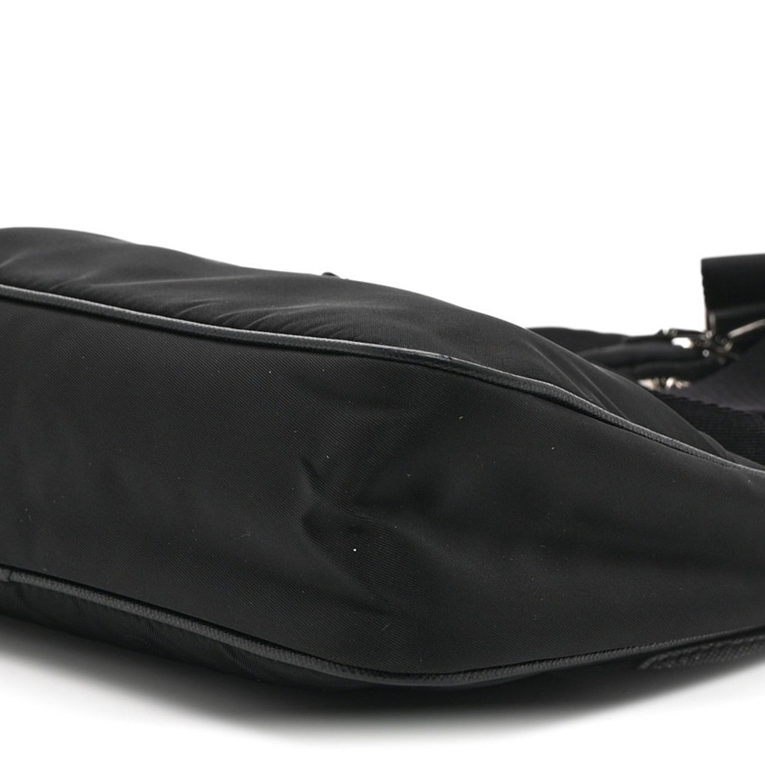 Prada Nylon Re-Edition 2005 Shoulder Bag Black 10 of 10