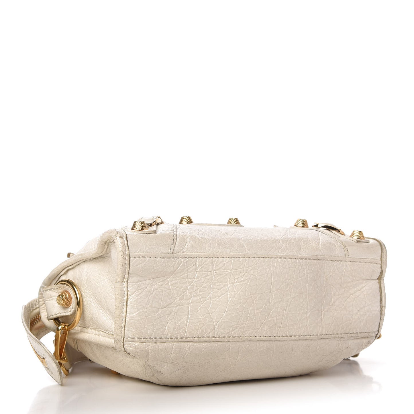 Agneau Giant 12 Gold Hardware Mini City Ivory