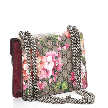 Gucci GG Supreme Monogram Blooms Mini Dionysus Shoulder Bag Beige Multicolor Dry Rose 4 of 10