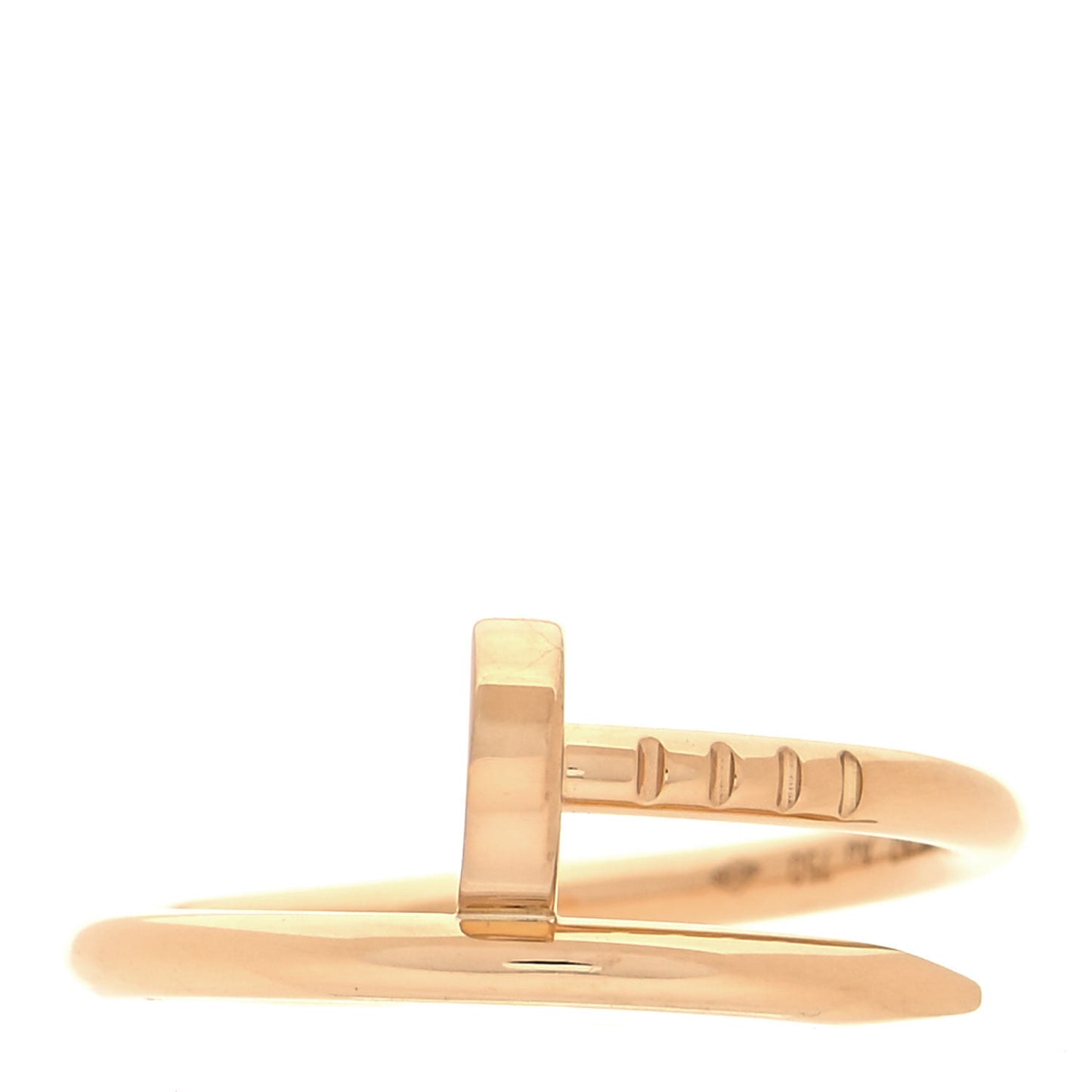 18K Yellow Gold Small Juste Un Clou Ring 48 4.5