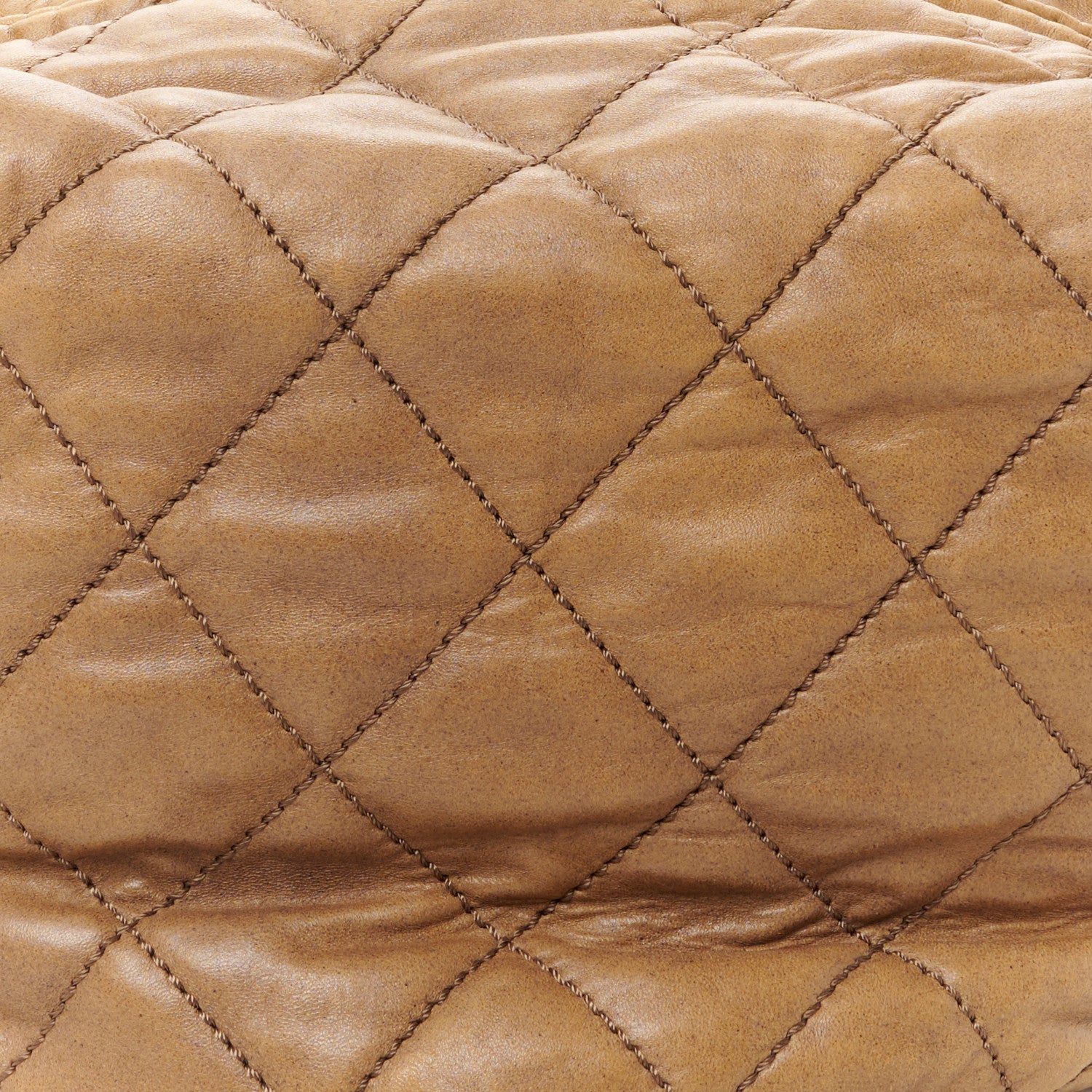 Chanel Lambskin Quilted Cloudy Bundle Hobo Beige 8 of 10