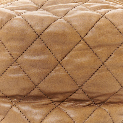 Chanel Lambskin Quilted Cloudy Bundle Hobo Beige 8 of 10
