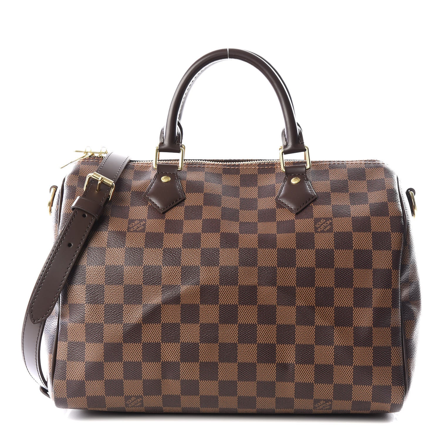 Louis Vuitton Damier Ebene Speedy Bandouliere 30 1 of 11