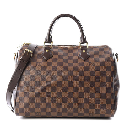 Louis Vuitton Damier Ebene Speedy Bandouliere 30 1 of 11