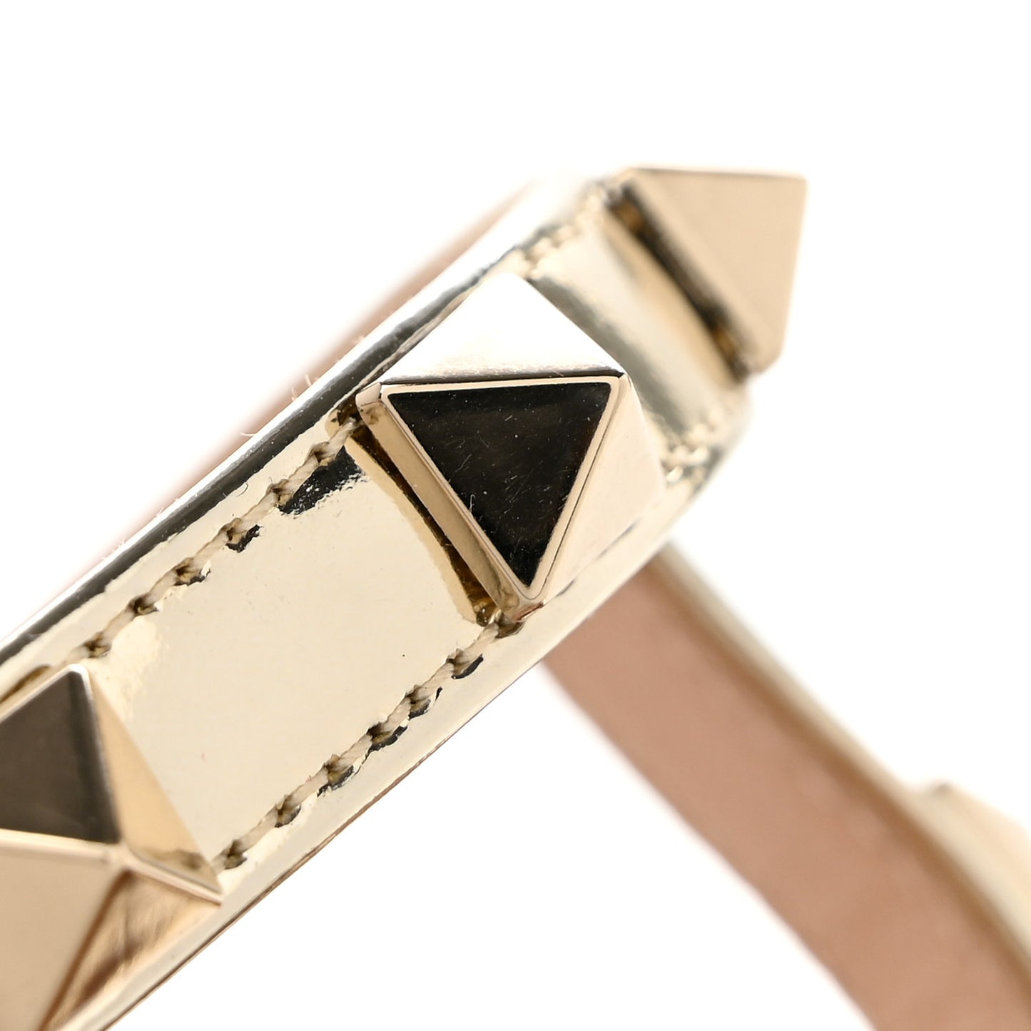 Metallic Pebbled Calfskin Rockstud 90mm Cage Mules 39 Platino