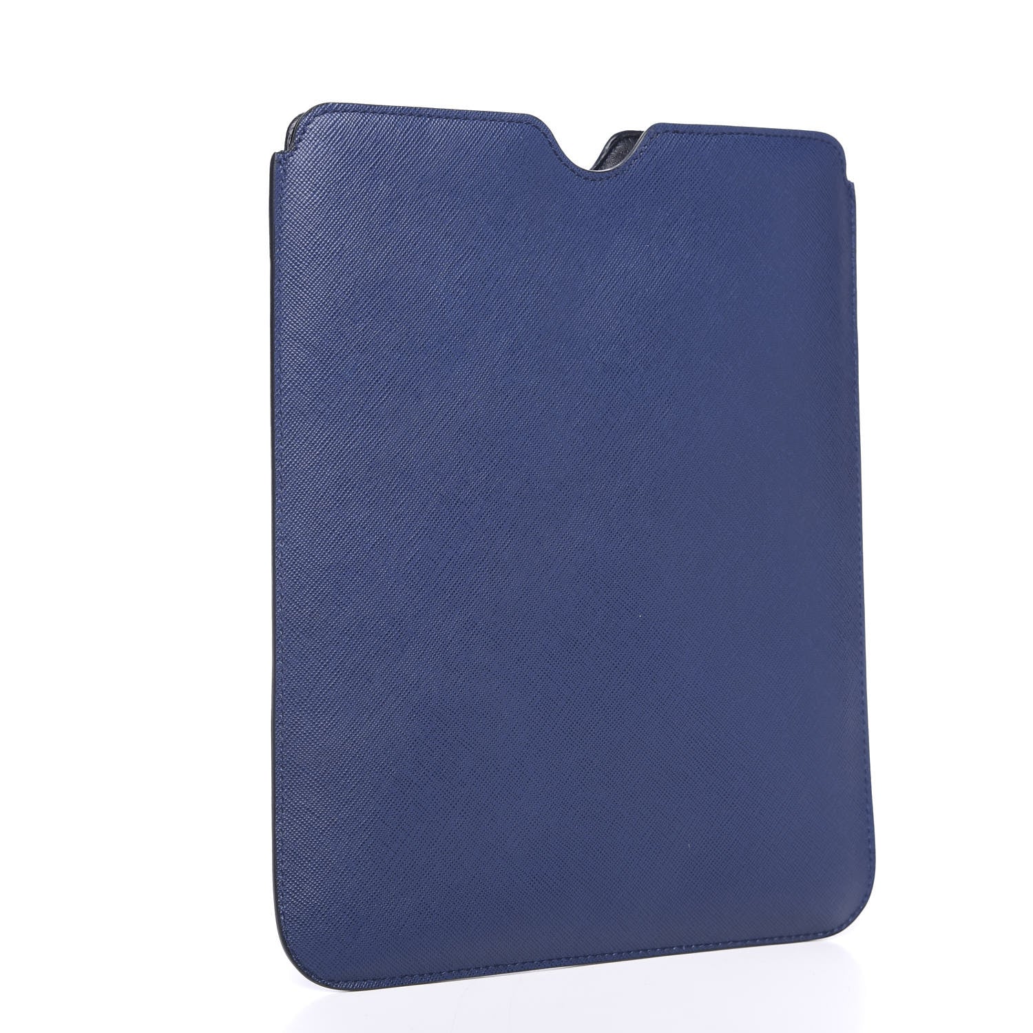Prada Saffiano iPad Sleeve Case Cobalto 2 of 5