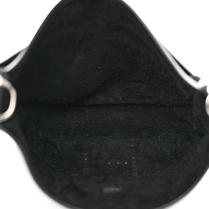 Hermes Taurillon Clemence Evelyne III PM Black 5 of 12