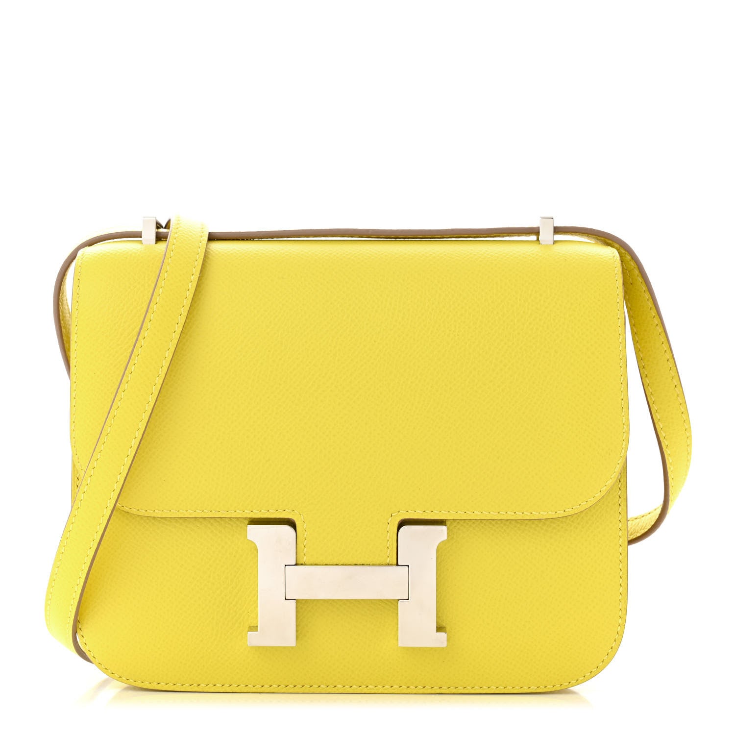 Hermes Epsom Constance 18 Lime 1 of 12