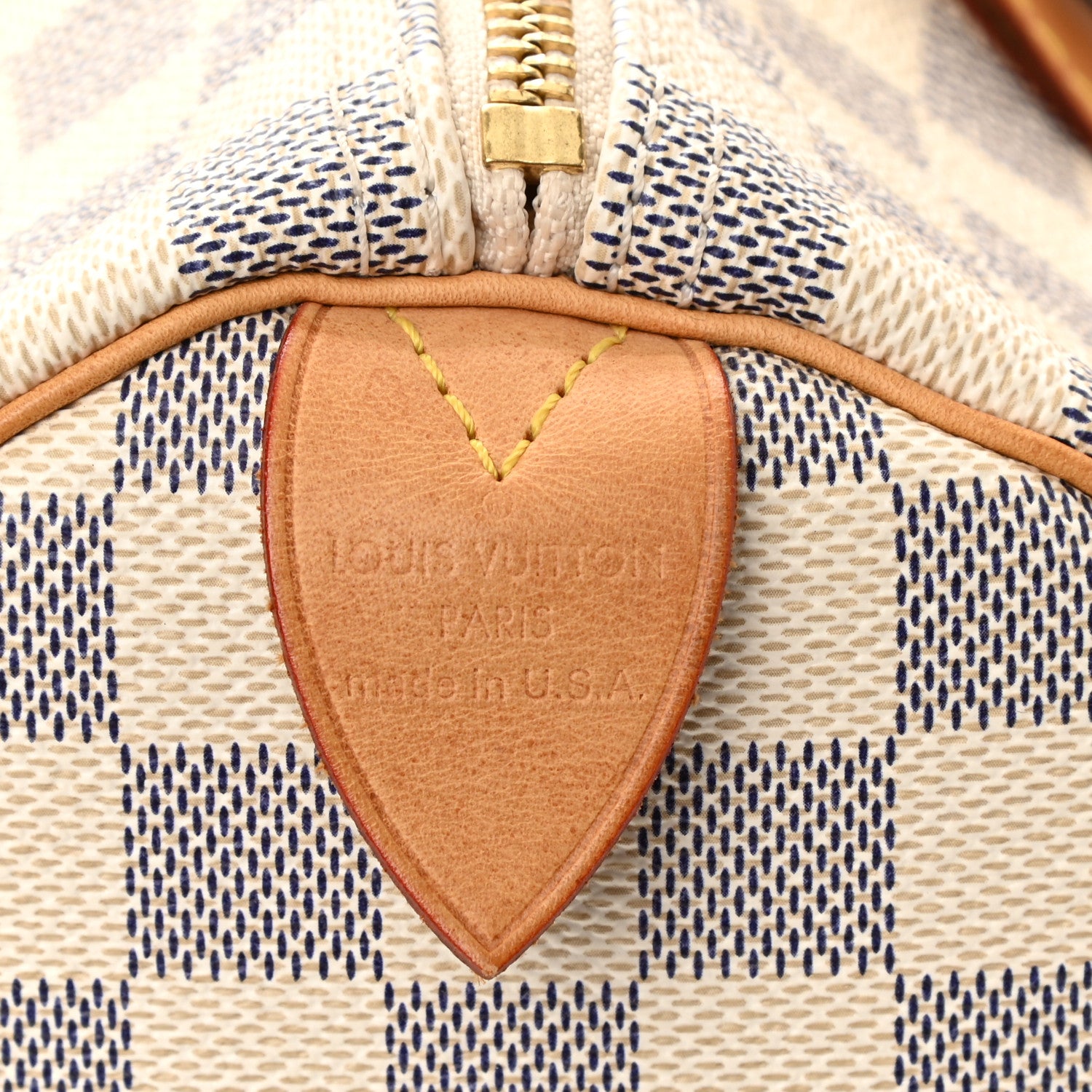 Louis Vuitton Damier Azur Speedy 30 6 of 8