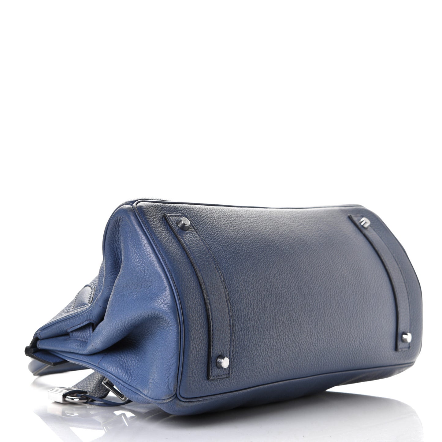 Taurillon Clemence JPG Birkin 42 Bleu Brighton